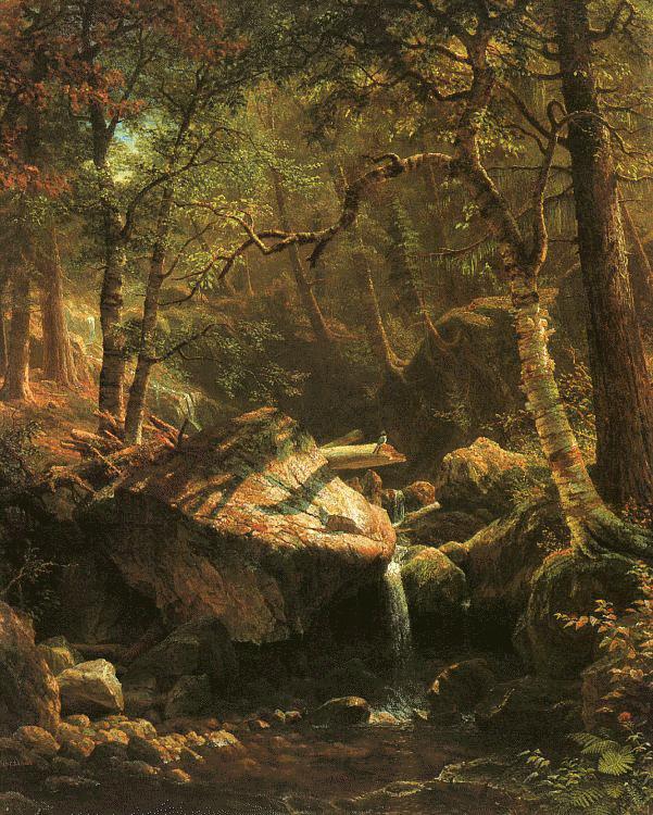 Albert Bierstadt The Mountain Brook